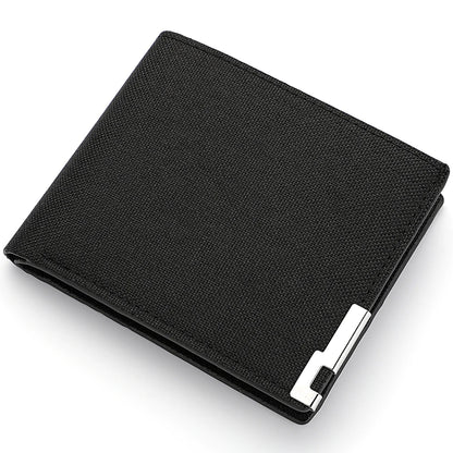 Men's Short PU Leather Wallet