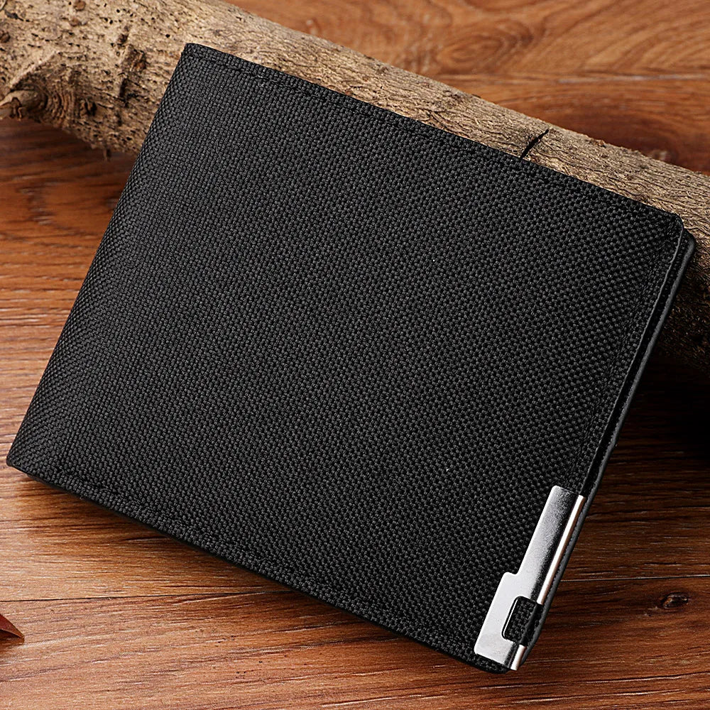 Men's Short PU Leather Wallet