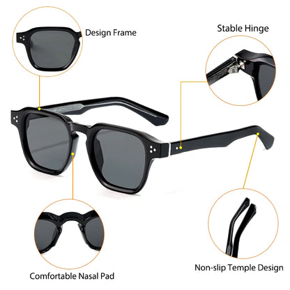 CATERSIDE Classic Square Sunglasses