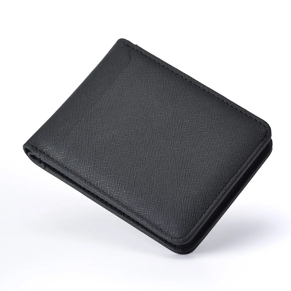 Simple Solid-Color Short Wallet